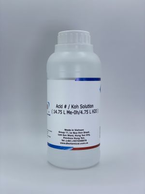 Acid # /KOH Solution (14.75L MEOH / 4.75L H2O)