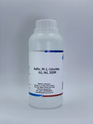 Buffer, pH 2, Colourless, KCL, HCL, 500mL