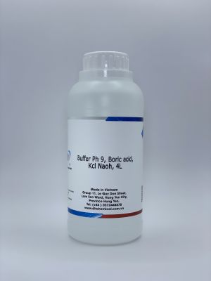 Buffer pH 9,  Boric Acid, KCL, NaOH, 4L