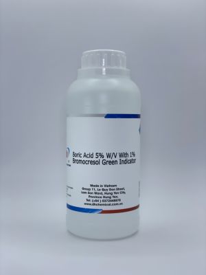 Boric Acid 5% W/V with 1% Bromocresol Green Indicator