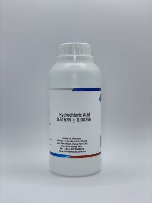 Hydrochloric Acid 0.5167N  ± 0.0025N