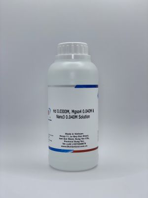 HCL 0.0300M, MgSO4 0.040M & NaNO3 0.040M Solution