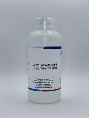 Sodium Hydroxide, 16% (1.6g/L) Dilute for Cyanide