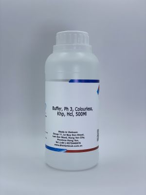 Buffer pH 3, Colourless, KHP, HCL, 500mL