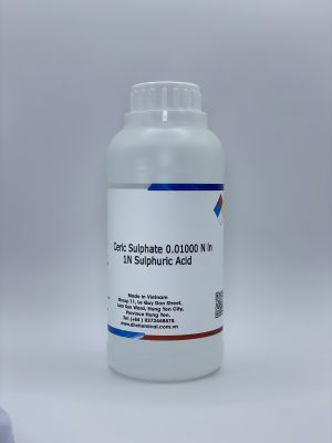 Ceric Sulphate 0.01000N in 1N Sulphuric Acid