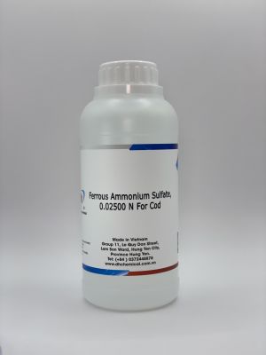 Ferrous Ammonium Sulfate, 0.02500N for COD