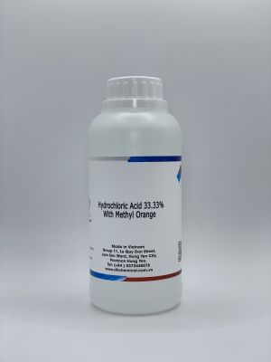Hydrochloric Acid 33.33% with Methyl Orange