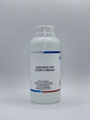 Hydrochloric Acid 0.010N in Methanol