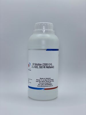 KI Solution (2500g KI, 2L H2O, 500mL Methanol)