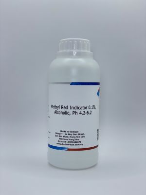 Methyl Red Indicator 0.1%, Alcoholic, pH 4.2 - 6.2