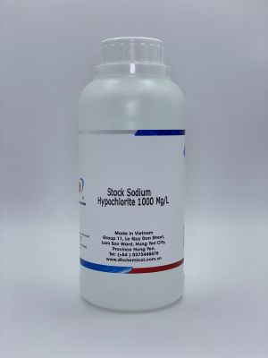 Stock Sodium Hypochlorite 1000mg/L