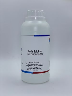 Wash Solution for Surfactants