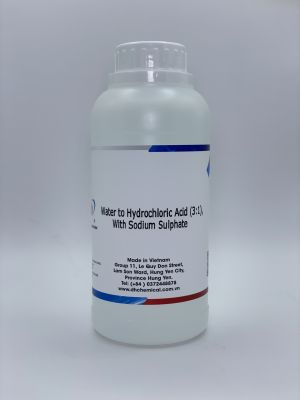 Water to Hydrochloric Acid (3+1), with Sodium Sulphate