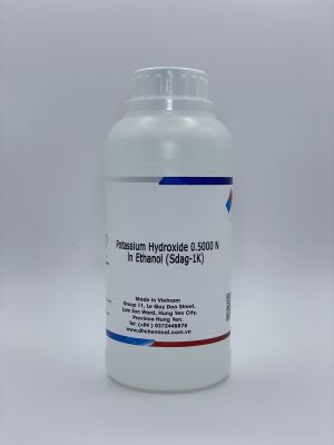 Potassium Hydroxide 0.5000N in Ethanol (Sdag-1K)