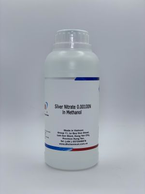 Silver Nitrate 0.00100N in Methanol