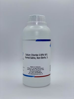 Sodium Chloride 0.90% W/V, Normal saline, Non-Sterile. 1L