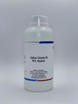 Sodium Chloride 5% W/V, Aqueous