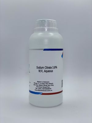 Sodium Citrate 3.8% W/V, Aqueous