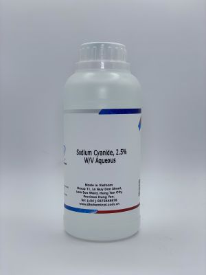 Sodium Cyanide, 2.5% W/V Aqueous