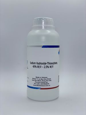 Sodium Hydroxide-Thiosulphate, 40% W/V - 2.5% W/V